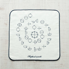 画像をギャラリービューアに読み込む, カタカムナ ガーゼハンカチ